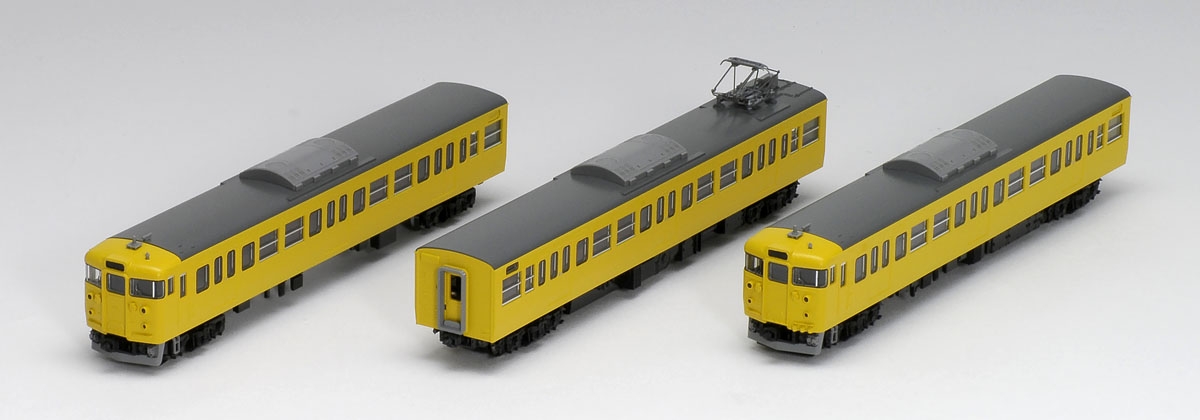 JR 115-300系近郊電車（岡山電車区D編成・黄色）セット｜製品情報