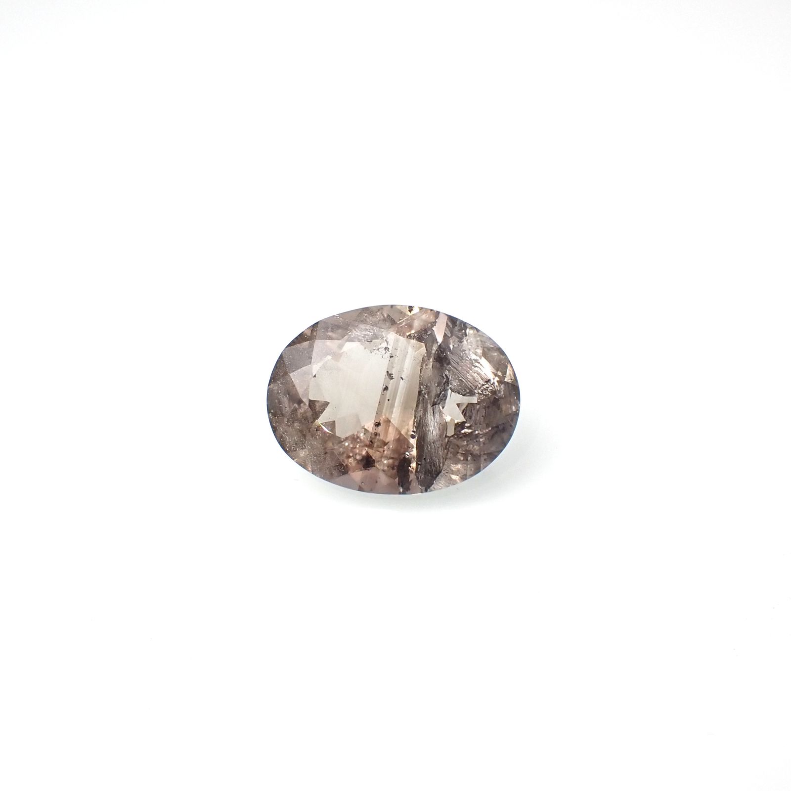 アルセノパイライトインクォーツ 中国産 12.67ct / 19.3x14.5mm前後