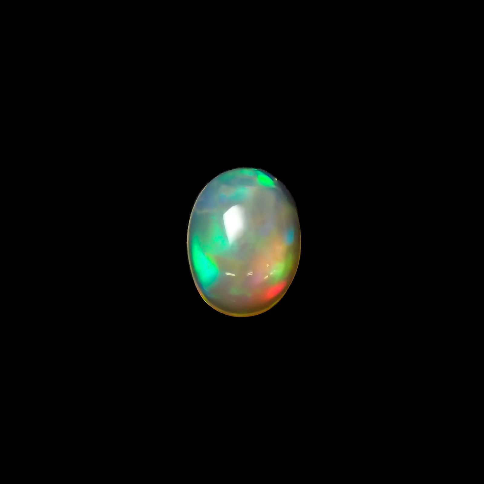ハニカムオパール エチオピア産 3.16ct / 12.6x9.5mm前後 [240427146