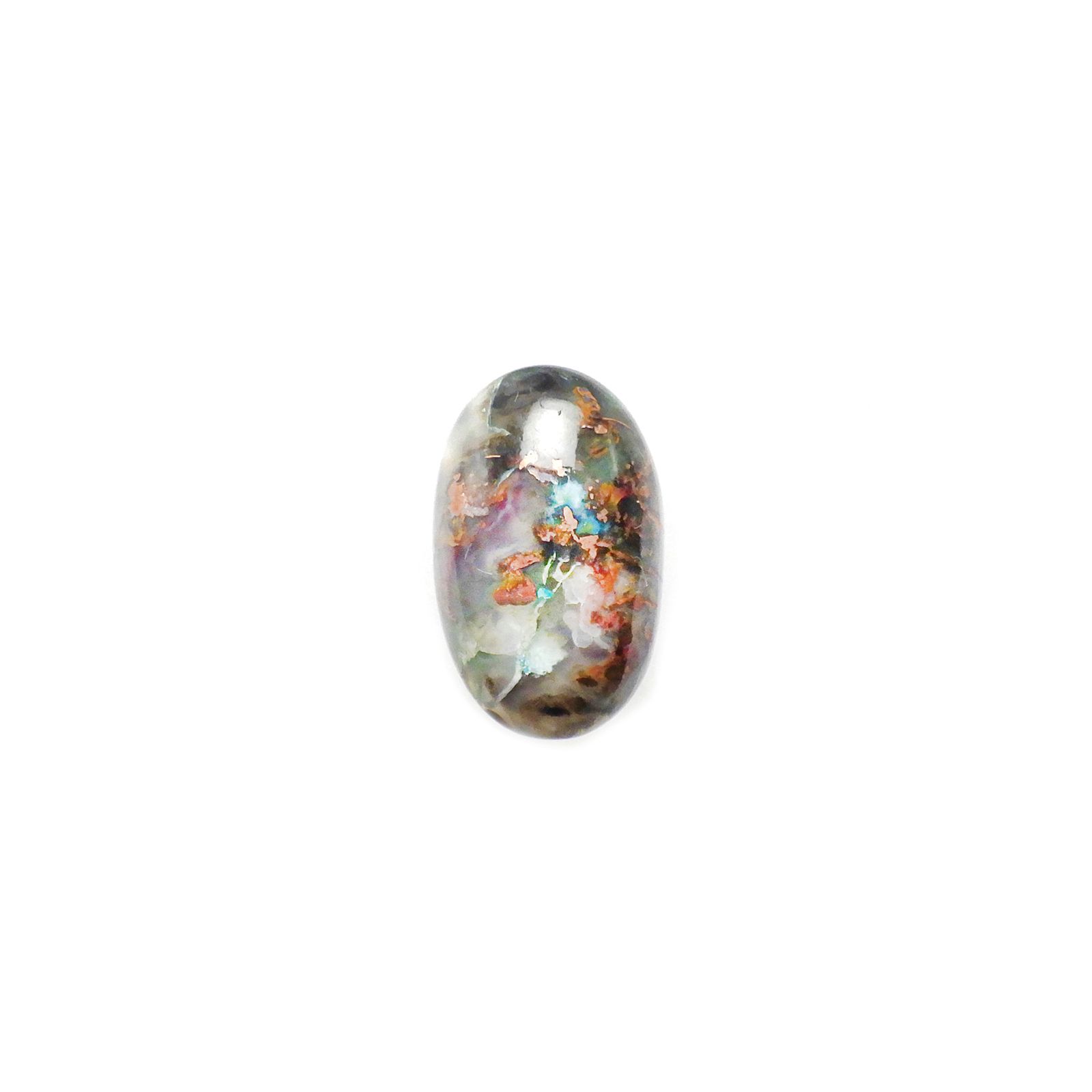 コッパークリソコラインカルセドニー インドネシア産 18.65ct / 21.7