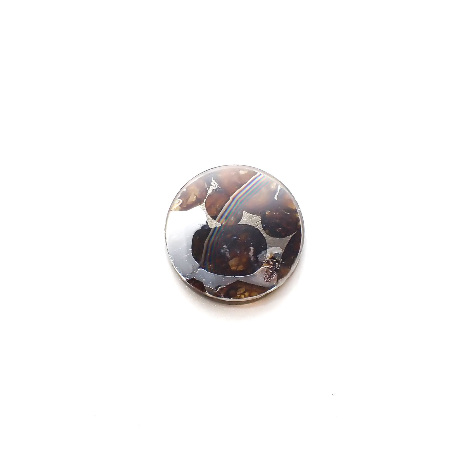 パラサイト隕石Sericho トリプレット 発見地：ケニア 3.92ct / 12.1x12