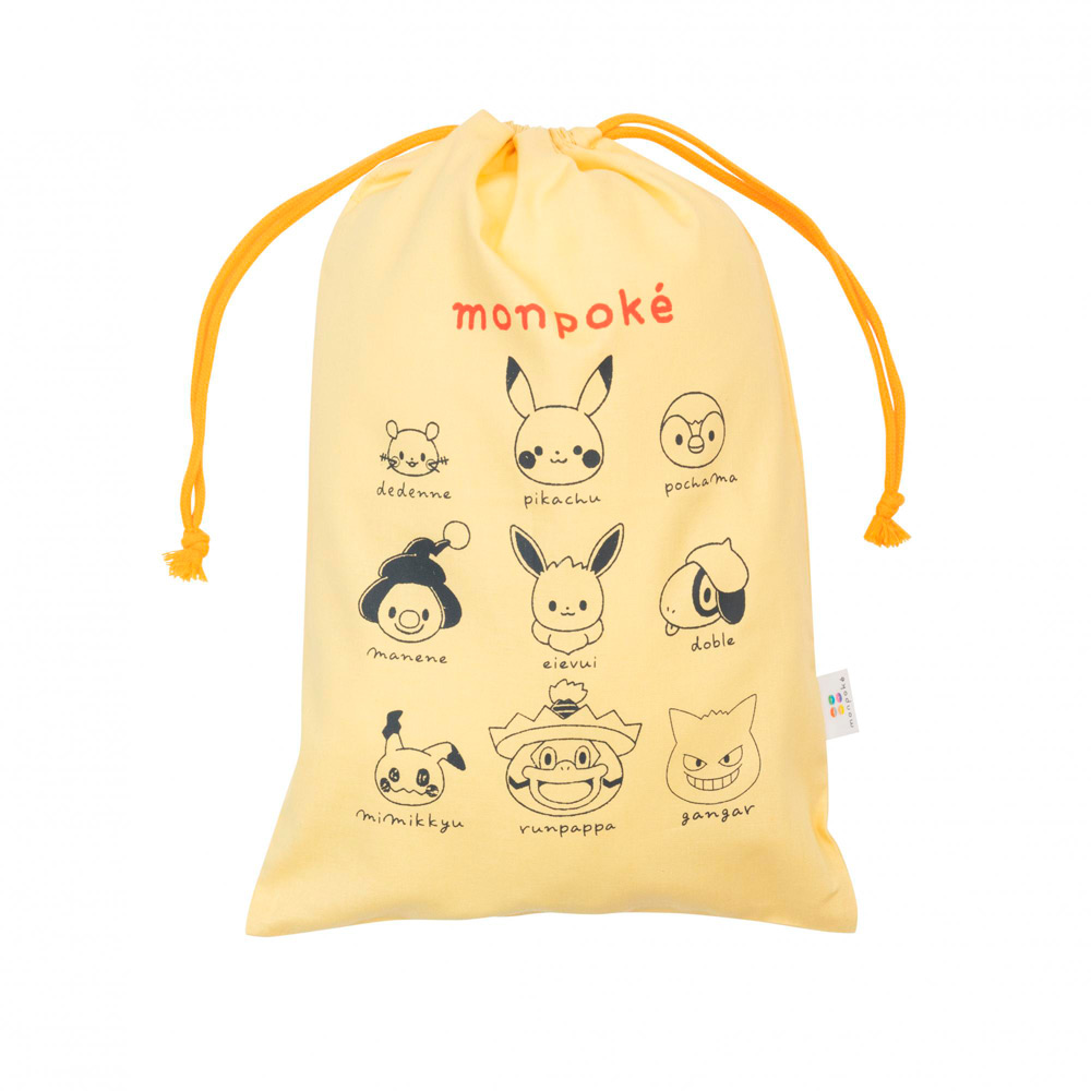 モンポケ 巾着袋付き ギフトセット（カバーオール・巾着袋） | 商品