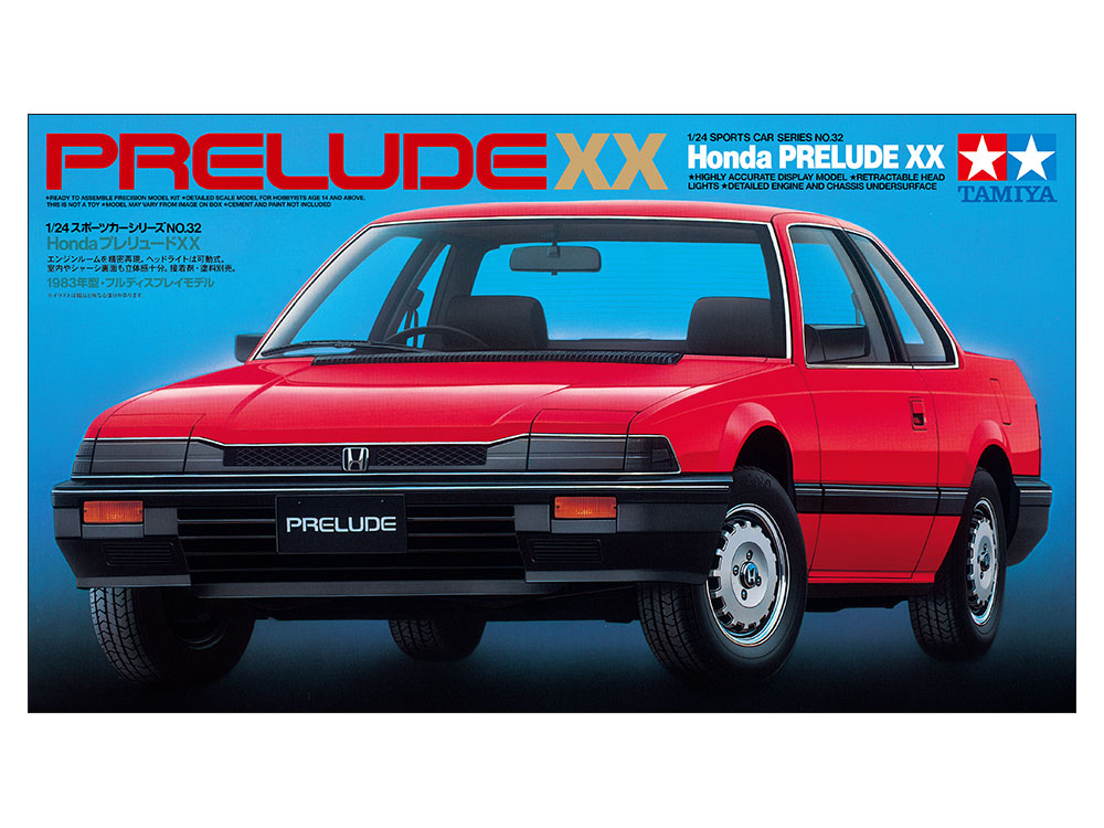 タミヤ 1/24 スポーツカーシリーズ 1/24 Honda プレリュード XX | タミヤ
