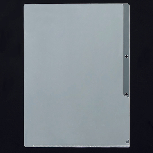 たのめーる】ニックス 2穴クリアホルダー A4 厚さ0.2mm MS-2-A4 1