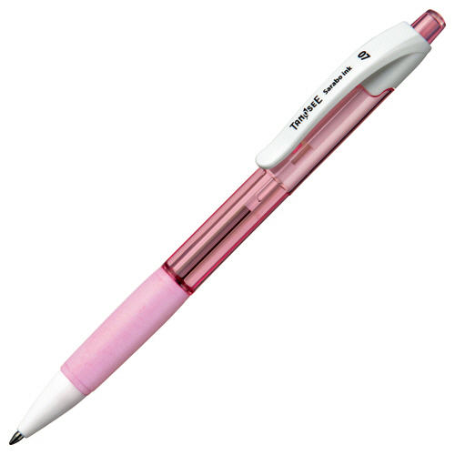 たのめーる】TANOSEE ノック式油性ボールペン(なめらかインク) 0.7mm