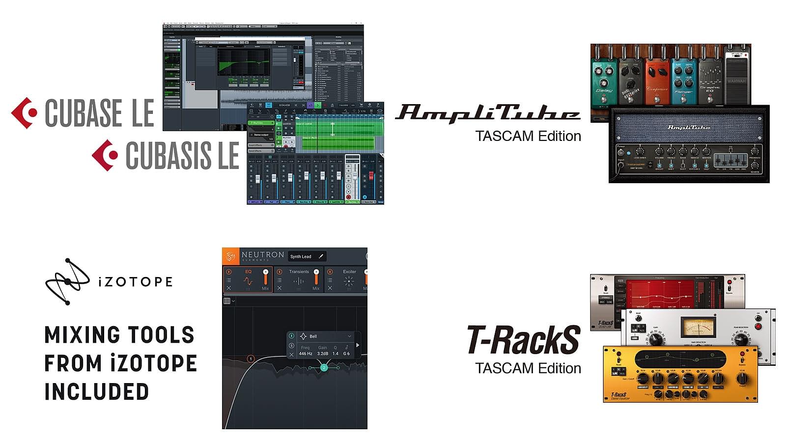 Tascam SERIES 102i | USB Audio/MIDI Interface With DSP Mixer (10