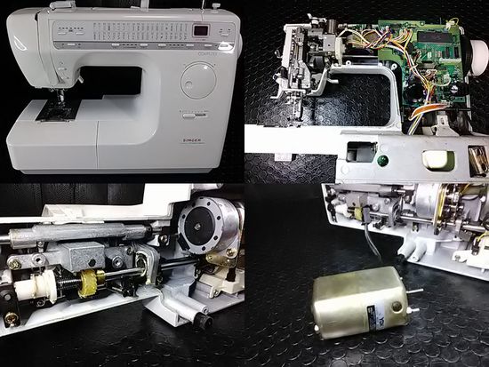 シンガー｜コンピューター7900DX｜モーターが重い感じで動かない（山梨