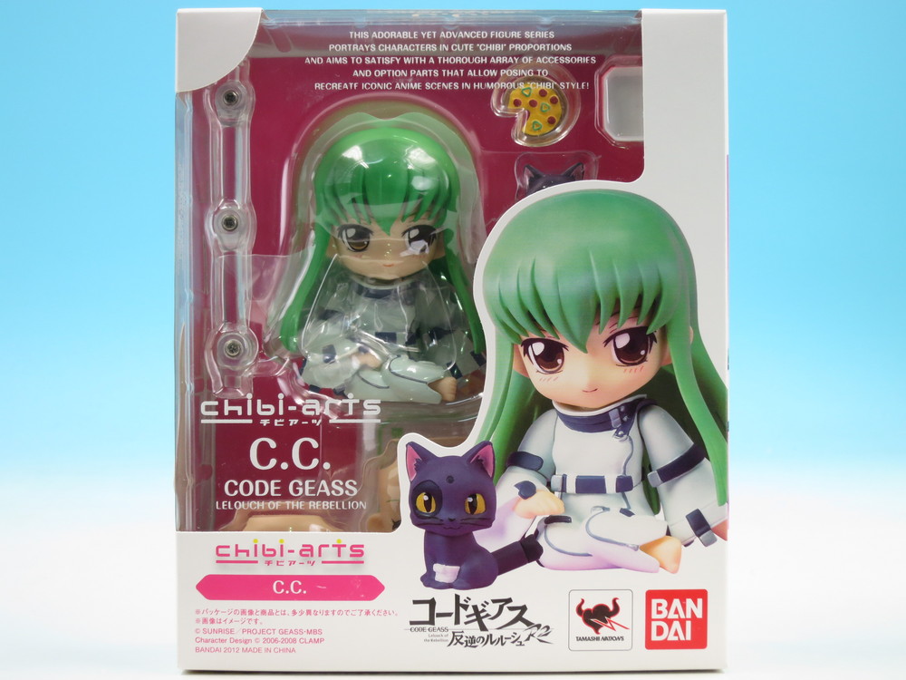 chibi-arts コードギアス 反逆のルルーシュ C.C. 可動式フィギュア