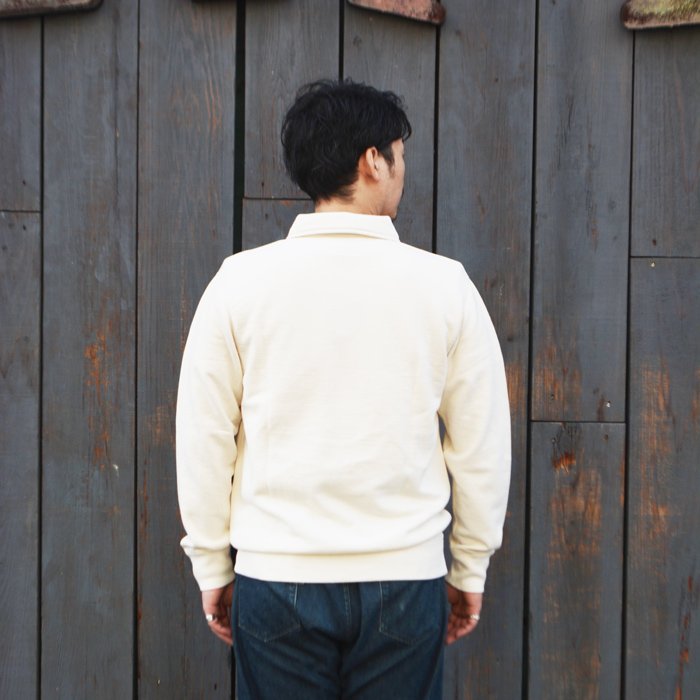 FELCO（フェルコ）L/S Half Zip Collar Sweat（ロングスリーブハーフ