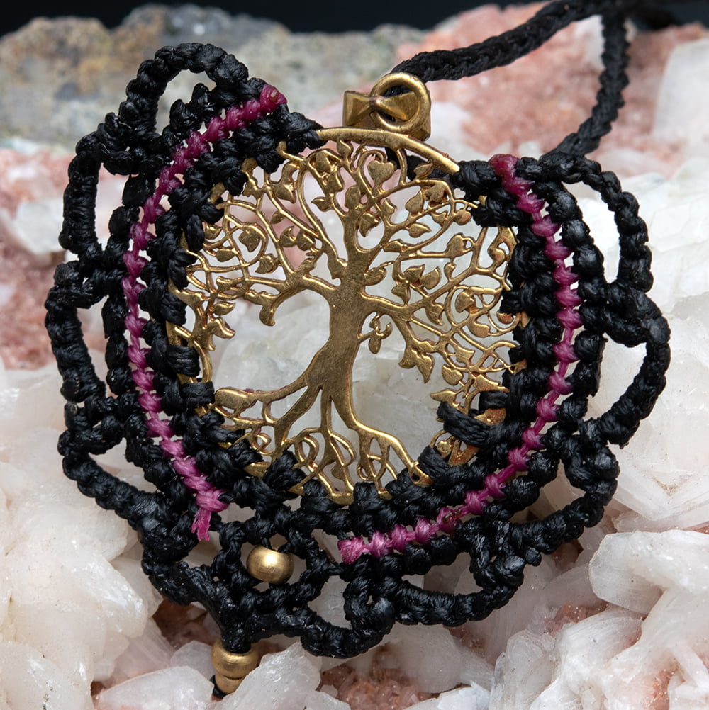 生命の木 Tree of Life のマクラメ ネックレス の通販 - TIRAKITA.COM