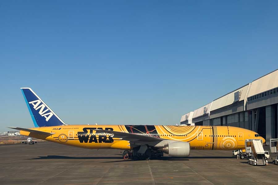 ANA Postpones Ferry Flight of C-3PO ANA JET, Its Special Star Wars