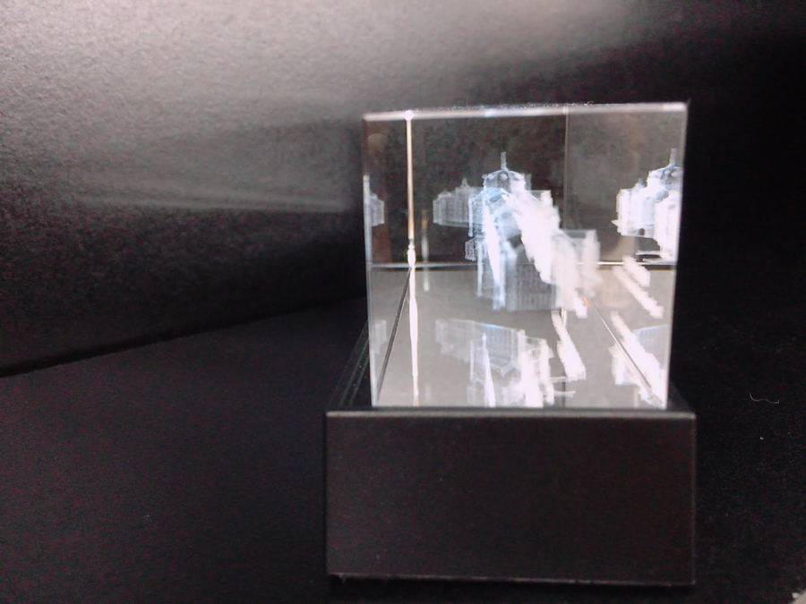 東京駅丸の内駅舎の3Dクリスタルペーパーウェイトが新入荷！！【上福岡
