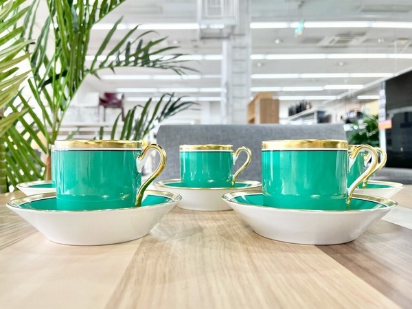 廃盤品】RICHARD GINORI（リチャードジノリ）カップ&ソーサー 5点