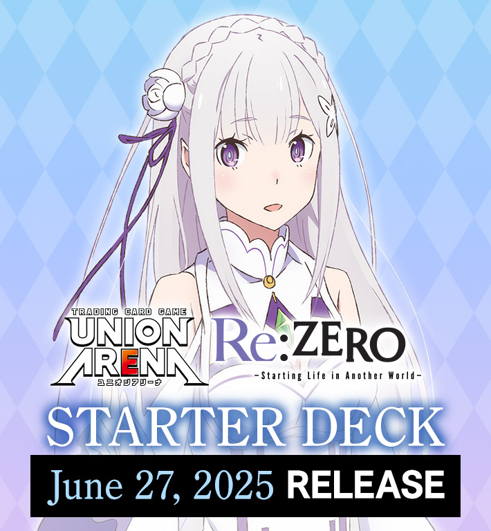 UNION ARENA STARTER DECK Re:ZERO -Starting Life in Another World