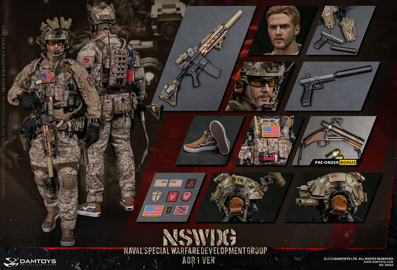 DAM】No.78065 1/6 NSWDG NAVAL SPECIAL WARFARE DEVELOPMENT GROUP