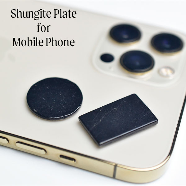 ◇電磁波対策◇シュンガイトプレート（スマホ貼付用）｜アップストーン