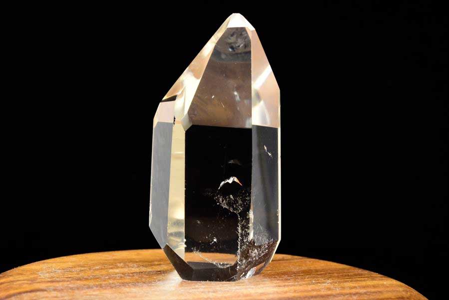 ◇超透明◇水晶 ポイント 六角柱｜ポンペウ産｜天然水晶｜置物