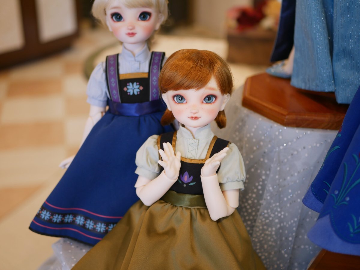 Super Dollfie DISNEY COLLECTION ～アナと雪の女王～」店頭でのお迎え