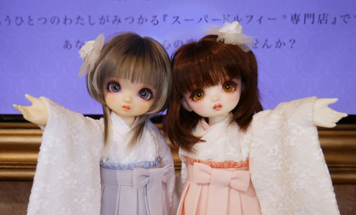 ぜひご覧ください！「幼SD女の子 夕愛・愛夢」特別展示中です♪ | 天使