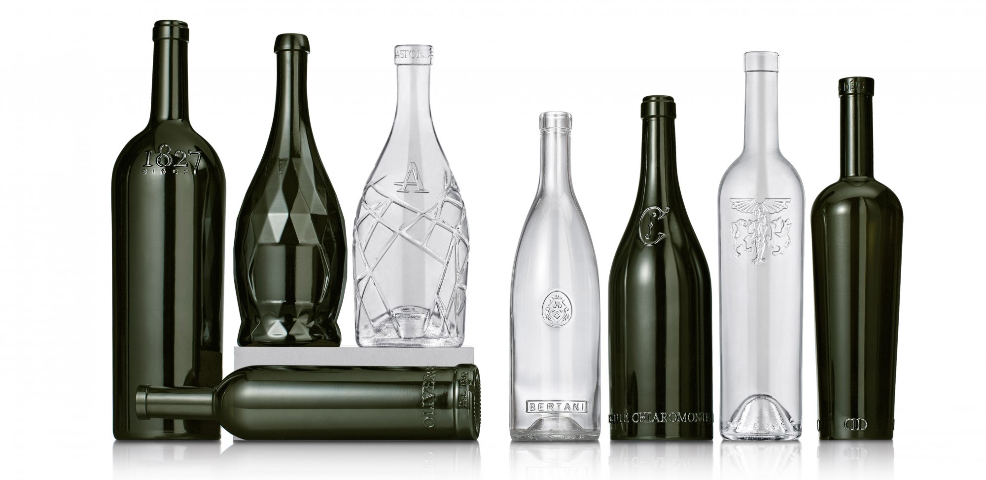 Vetreria Etrusca Italy manufacturer glass bottles and jars