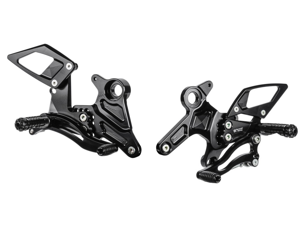 Bonamici Racing Aluminium Rearsets Kawasaki Z 650/Ninja 650 2017