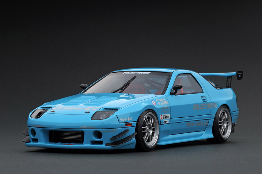 イグニッションモデル マツダ RX-7 FC3S RE雨宮 ライトブルー