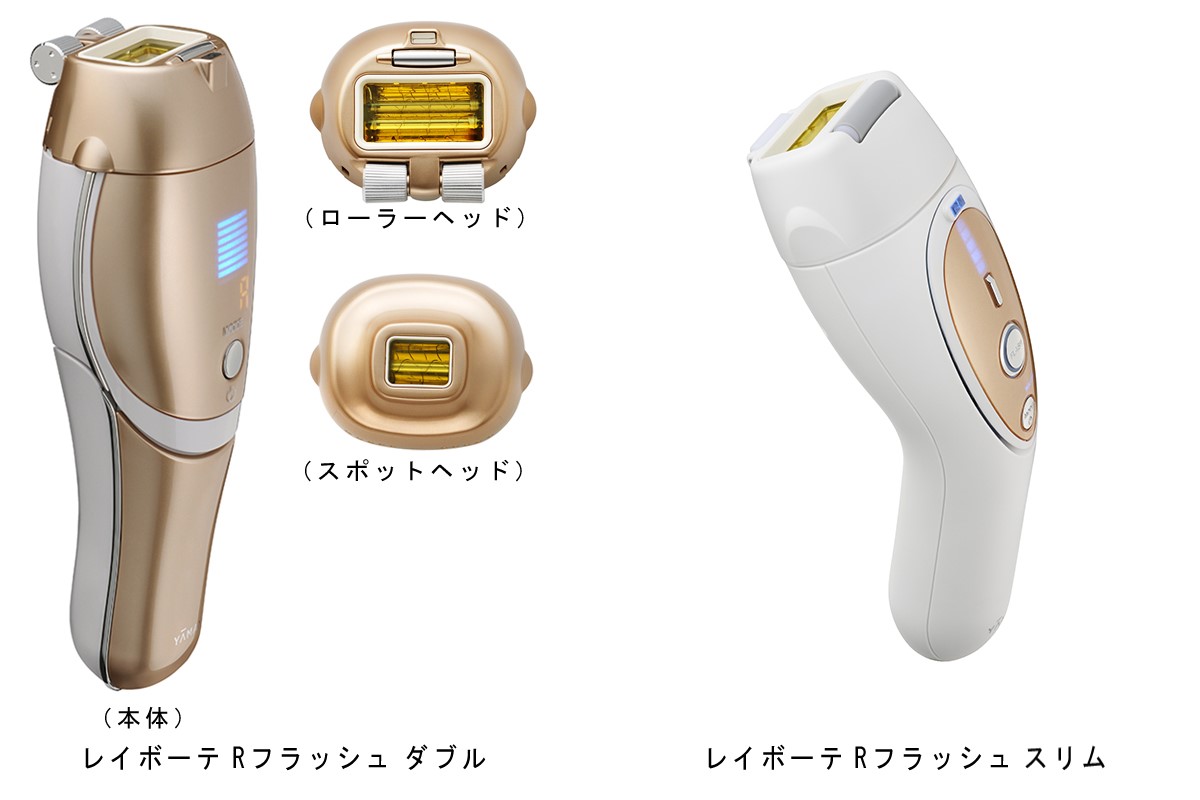 全身のムダ毛ケアが最短約3分で完了 ローラー式光美容器『レイボーテ R