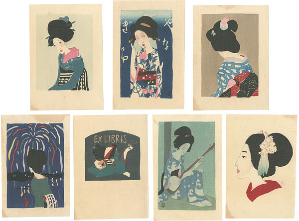 竹久夢二「木版画小品」 | 山田書店美術部オンラインストア