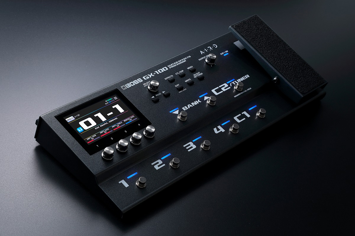 BOSS GX-100 ギター・エフェクト・プロセッサーを選ぶ | イシバシ楽器