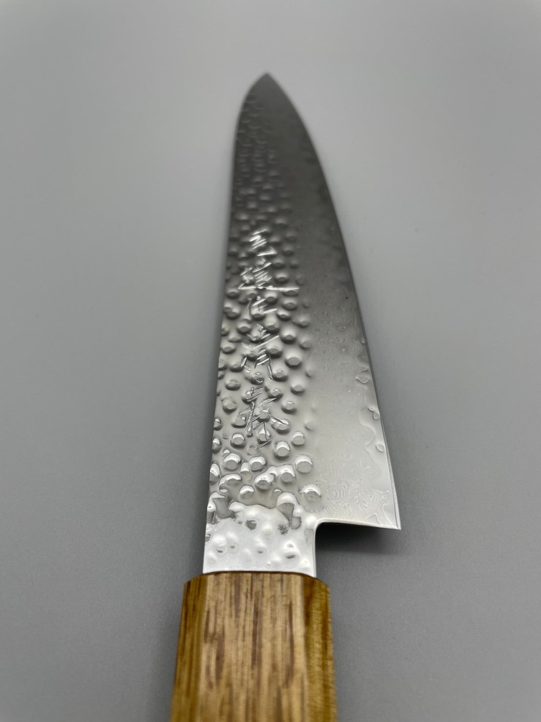 ペティナイフ】槌目ダマスカス 150mm 漆塗り柄 – 山崎清春商店~尾道刃物~
