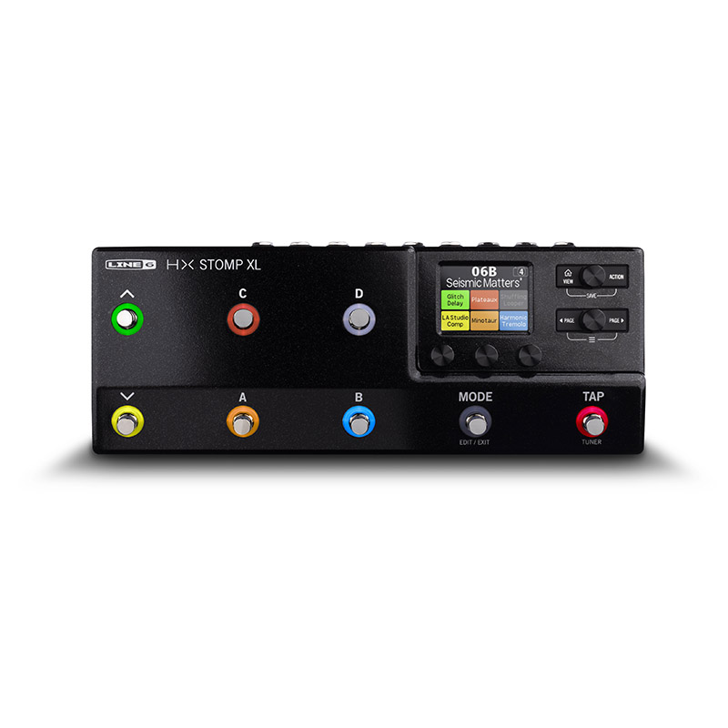 Line 6から“HX Stomp”の強化版“HX Stomp XL”が登場、キャリング