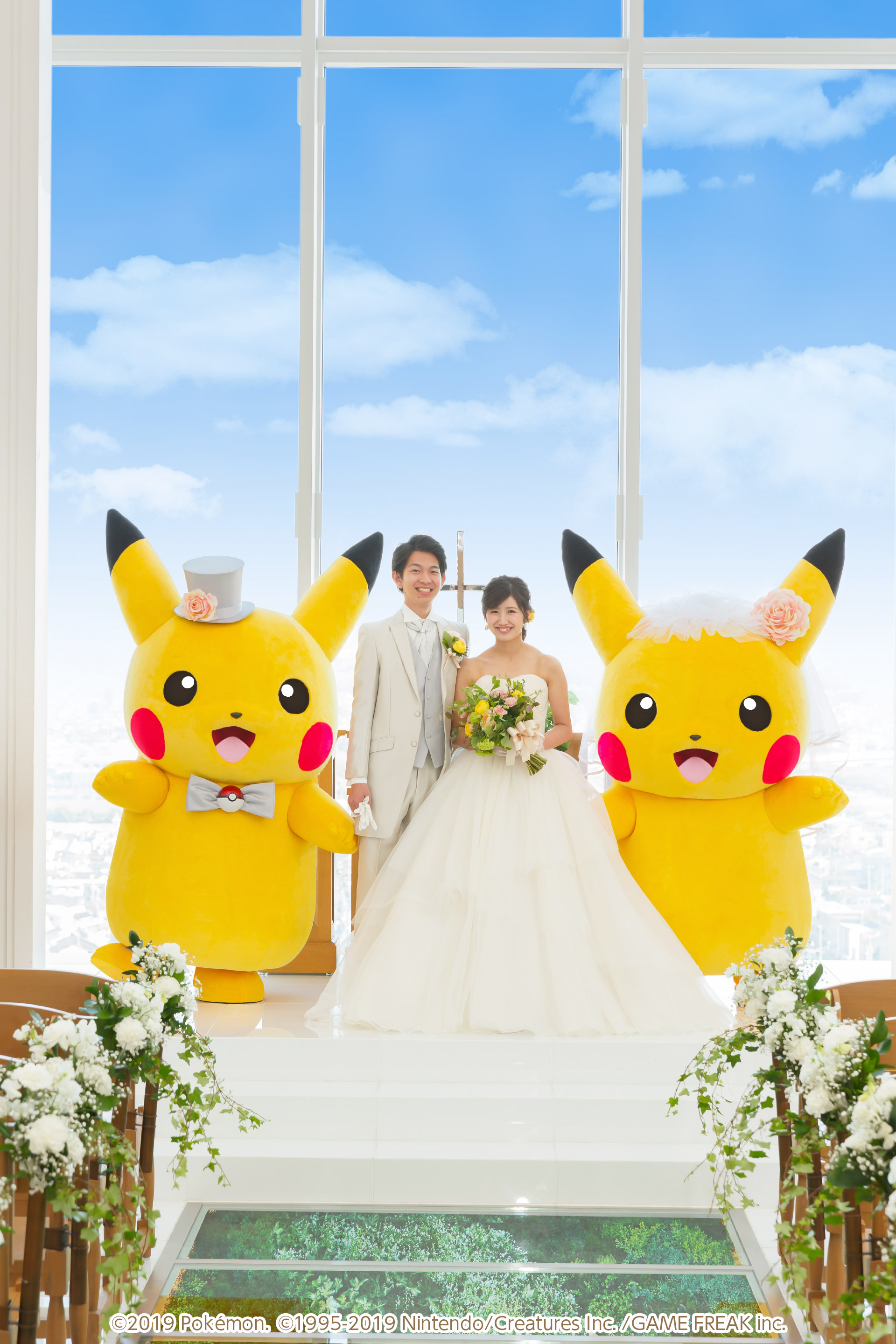 結婚式にピカチュウが登場!? 招待状や引き出物までピカチュウだらけの