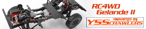 RC4WD ゲレンデ2 : YSS Crawlers : , RCロッククローリングパーツ！