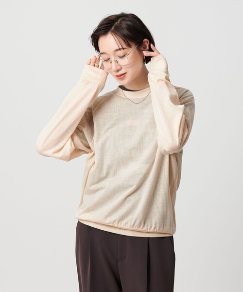 BEAUTY＆YOUTH UNITED ARROWS tシャツ 「WEB限定」シアー ラグラン