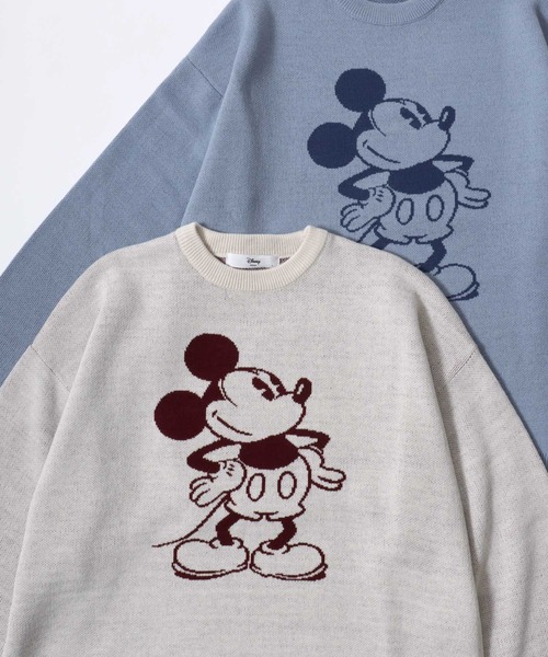 Disney（ディズニー） ニット セーター ミッキーマウス くまのプーさん