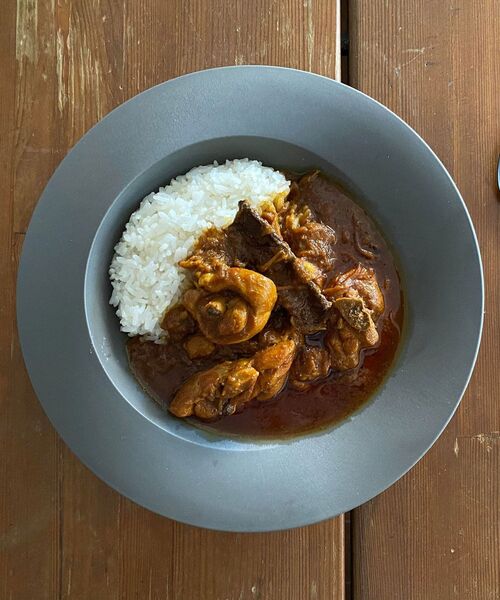 IDEA LABEL（イデアレーベル） 食器 ARAS 深皿とカレースプーンのペア