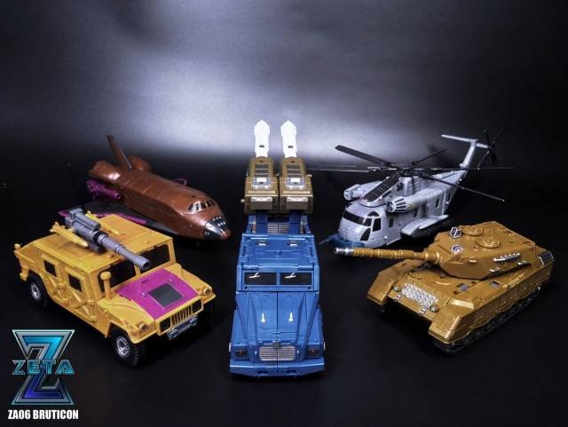 Zeta Toys ZA-06 Bruticon Set of 5 Figures – ZetaToys
