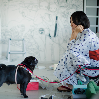 10月16日（金）10時より、タカノ綾新作版画2種 「let's go, to the