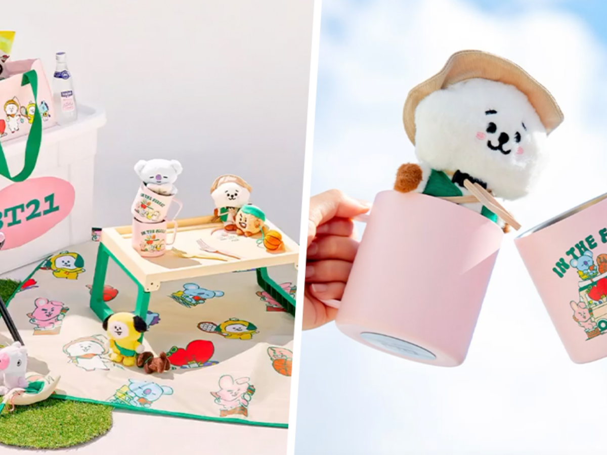 BT21 Now Has A Picnic Collection With Foldable Tables, Mats & Dolls