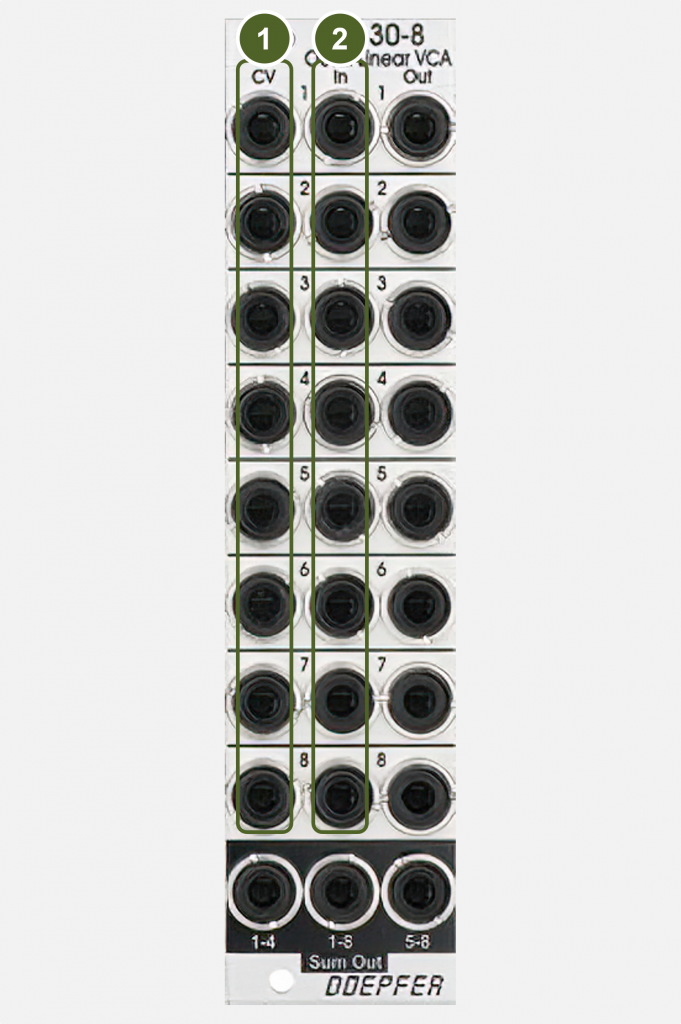 A-130-8 Octal Linear VCA – A-100