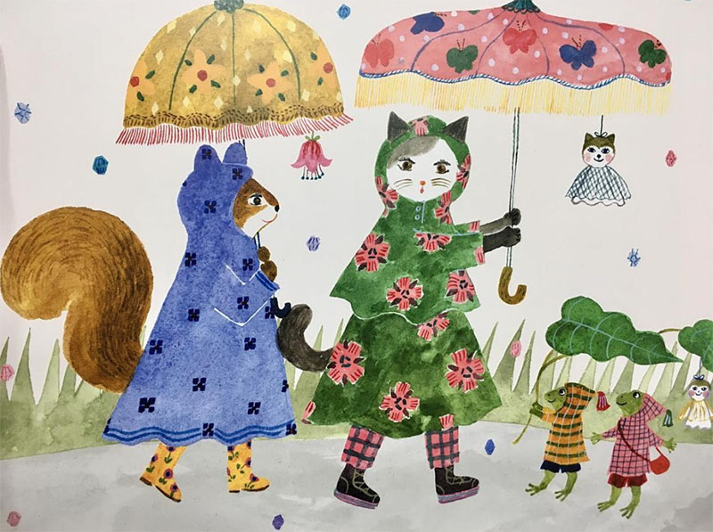 AIKO FUKAWA（布川愛子） | ARTISTS | Agent Hamyak Illustrator