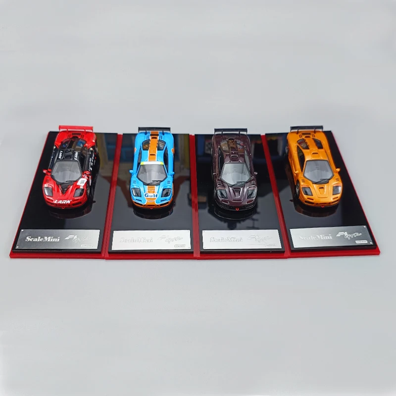 1/64 Model Car Scale Mini F1 GTR & F1 LM Resin Car Model Limited