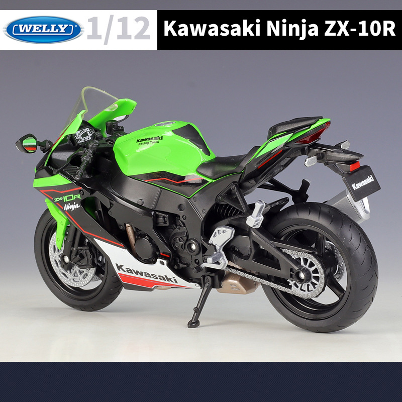 カワサキニンジャZx10r-完全なアルミニウム合金,おもちゃの車のギフト