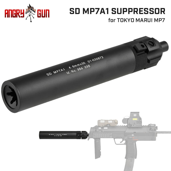 Angry Gun 製 】東京マルイ MP7 シリーズ対応 SD サプレッサー