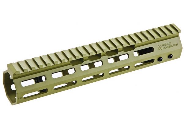 EMG NOVESKE NSR 9.75 インチ M-LOK ハンドガード - グリーン (APS 製