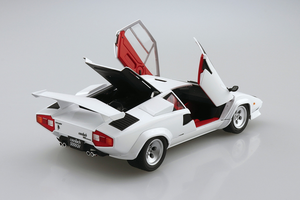 1/24 '85 ランボルギーニ カウンタック 5000QV - AOSHIMA SCALE MODEL