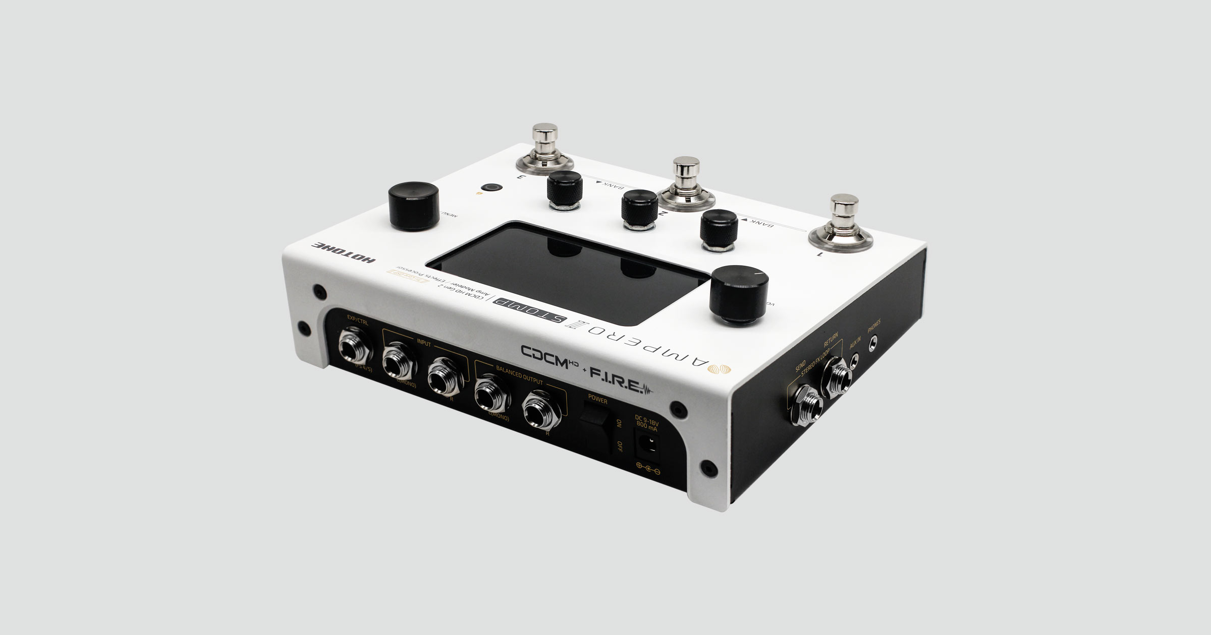HOTONE | AMPERO Ⅱ STOMP | マルチ・エフェクター | 製品情報