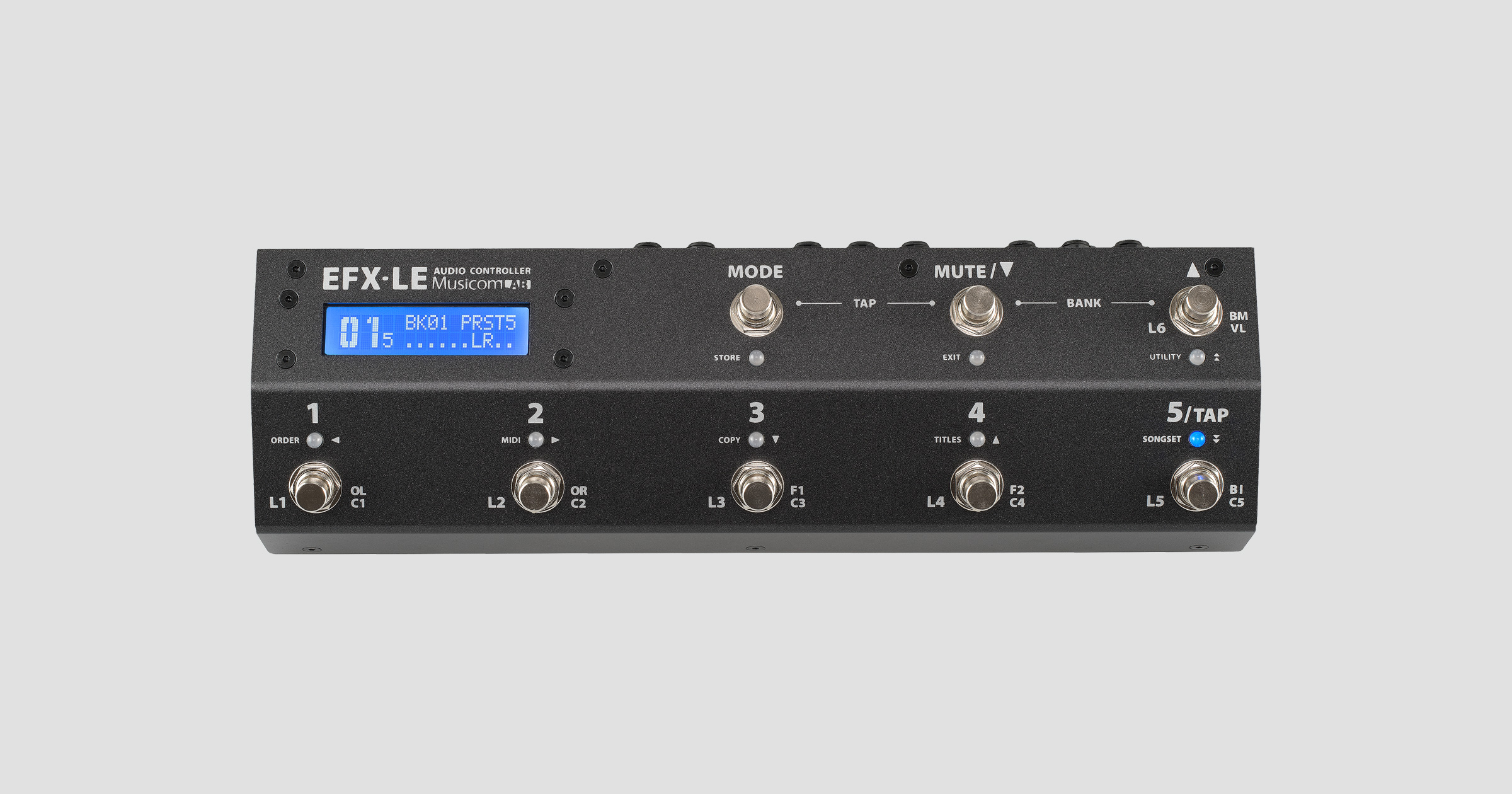 MusicomLAB | EFX-LE | MIDI ループ・スイッチャー | 製品情報