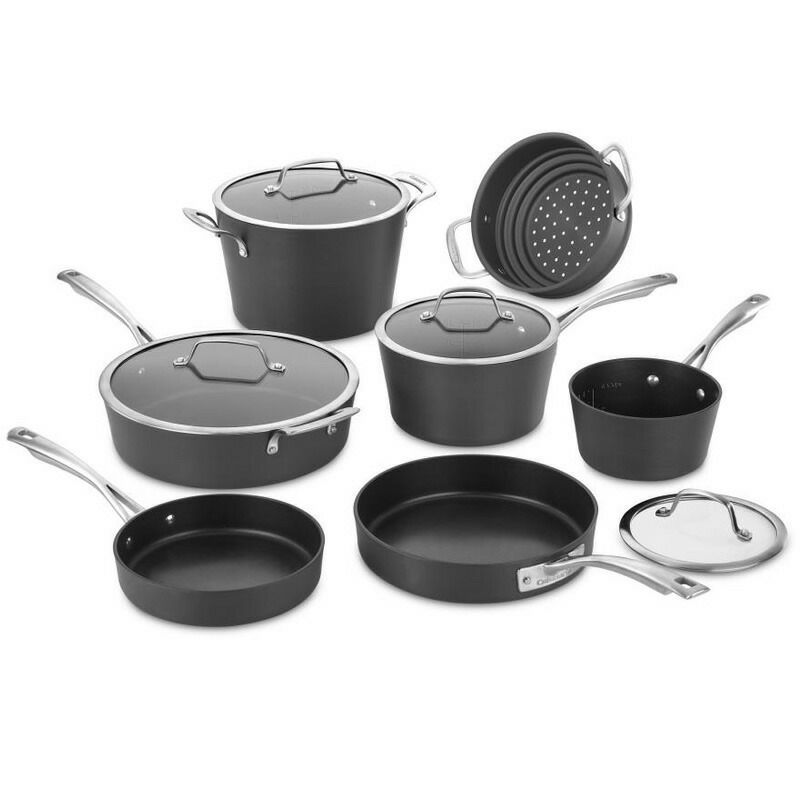 鍋 17点セット IH対応 クイジナート ステンレス フライパン Cuisinart
