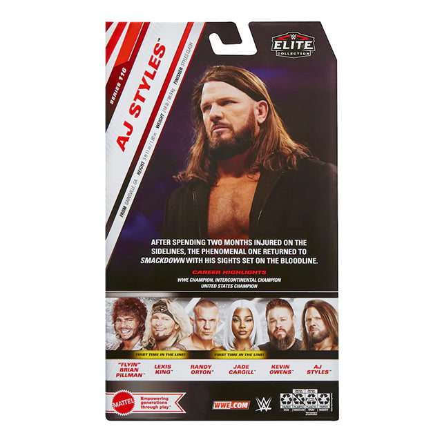 AJ スタイルズモデル 海外取寄 WWE フィギュア / 国内外からニューエラ